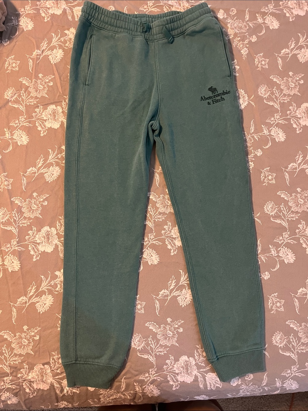Abercrombie & Fitch Kids Forest Green Jogger Sweatpants